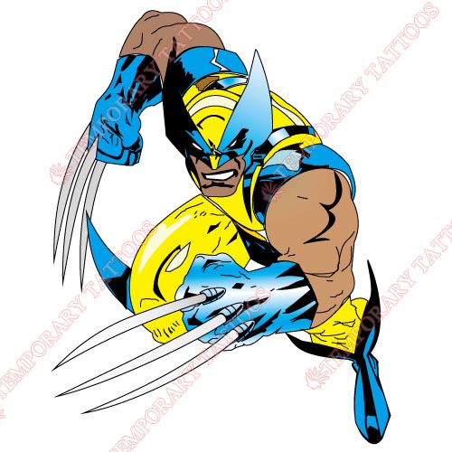 Wolverine Customize Temporary Tattoos Stickers NO.351